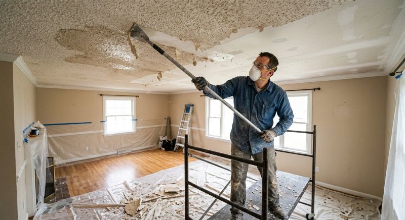 Ceiling Texture Removal in Waco, TX